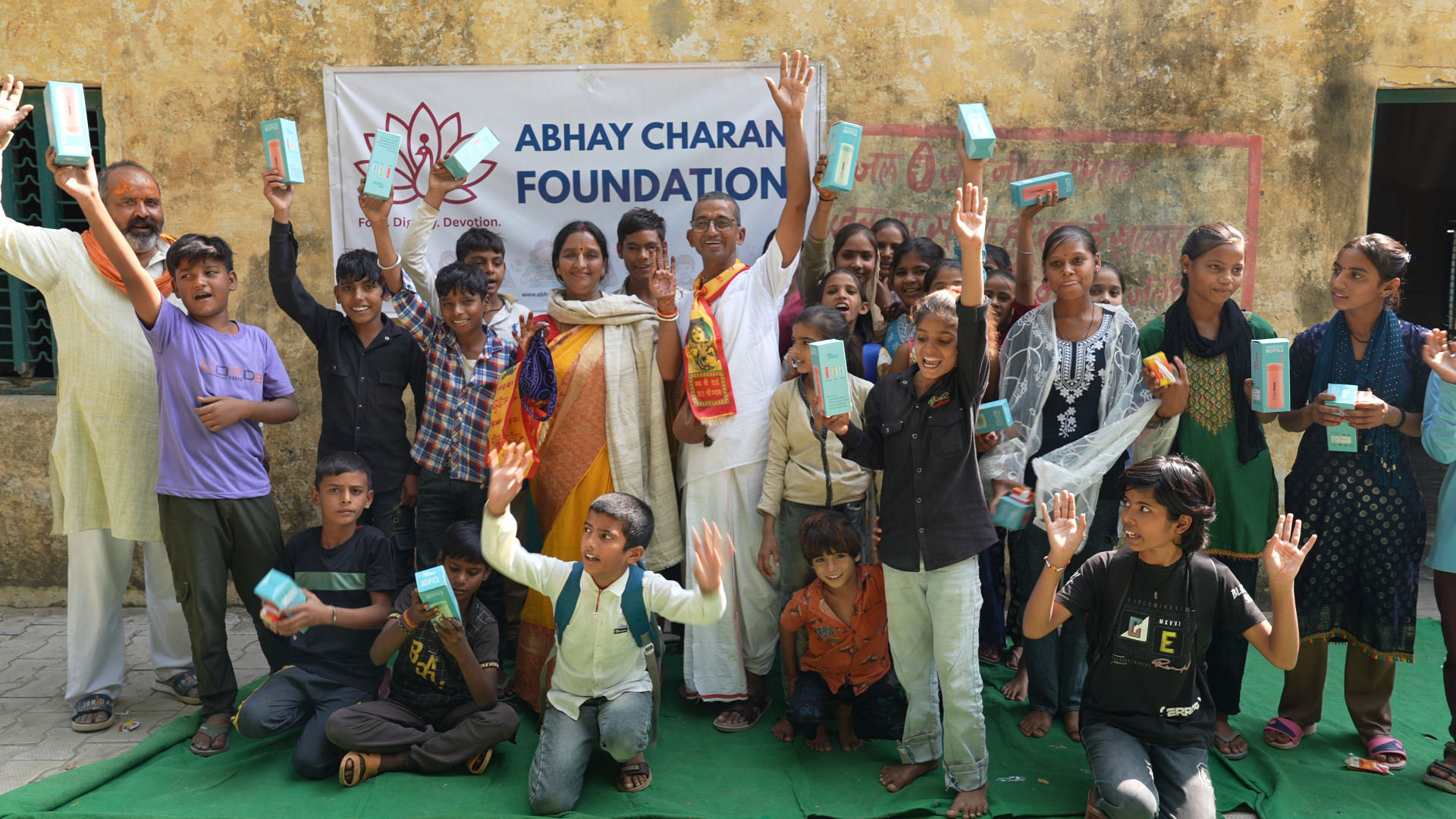Preparing large pots of food